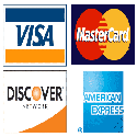 we accept all major credit cards